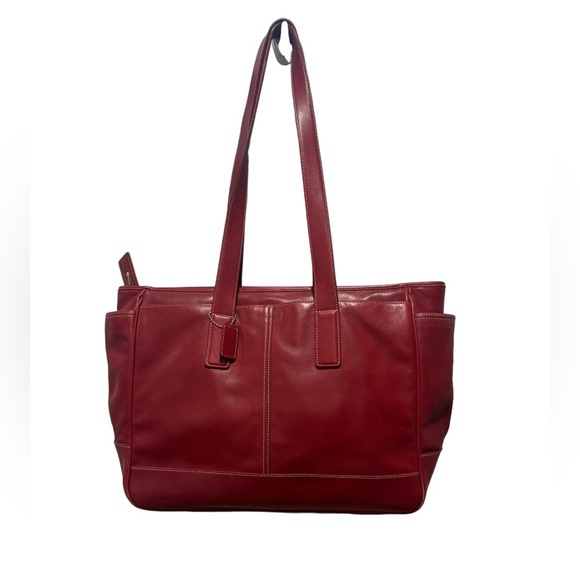 COACH Vintage Leather Hampton Large Tote - Picture 1 of 15